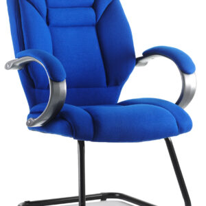 Galloway High Back Cantilever Visitor Chair with Arms - Image 5