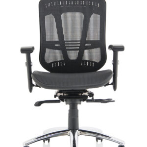 Mirage II Mesh Back Task Operator Office Chair with Height Adjustable Arms - Image 2