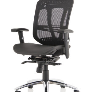 Mirage II Mesh Back Task Operator Office Chair with Height Adjustable Arms - Image 3