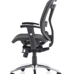 Mirage II Mesh Back Task Operator Office Chair with Height Adjustable Arms - Image 4