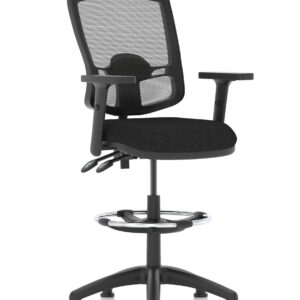 Eclipse Plus II Deluxe Mesh Back Task Operator Office Chair - Image 6