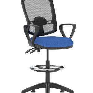 Eclipse Plus II Deluxe Mesh Back Task Operator Office Chair - Image 11