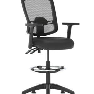 Eclipse Plus II Deluxe Mesh Back Task Operator Office Chair - Image 27