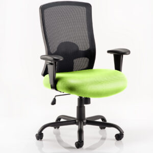 Portland HD High Back Heavy Duty Task Operator Office Chair with Arms - Image 10