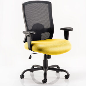 Portland HD High Back Heavy Duty Task Operator Office Chair with Arms - Image 13