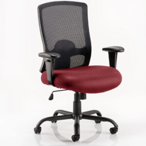 Portland HD High Back Heavy Duty Task Operator Office Chair with Arms - Image 14