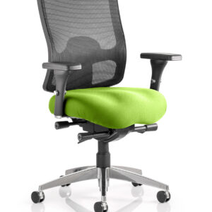 Regent High Mesh Back Ergonomic Task Operator Office Chair with Arms - Image 10