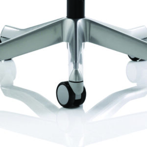Zure High Back Black Shell Executive Office Chair with Arms - Image 7