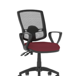 Eclipse Plus II Deluxe Mesh Back Task Operator Office Chair - Image 33