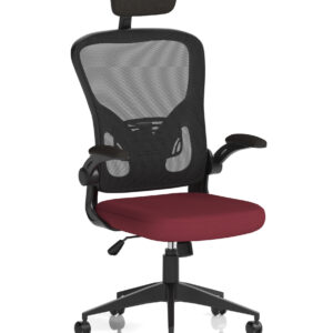 Ace Executive Mesh Chair With Folding Arms - Image 10