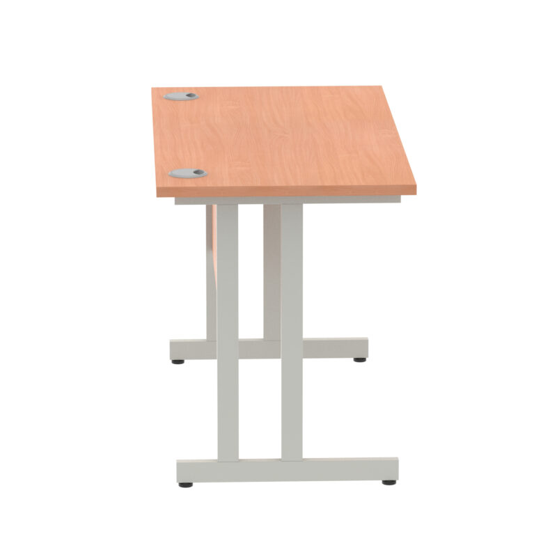 Impulse 1200mm Slimline Desk Cantilever Leg - Image 4