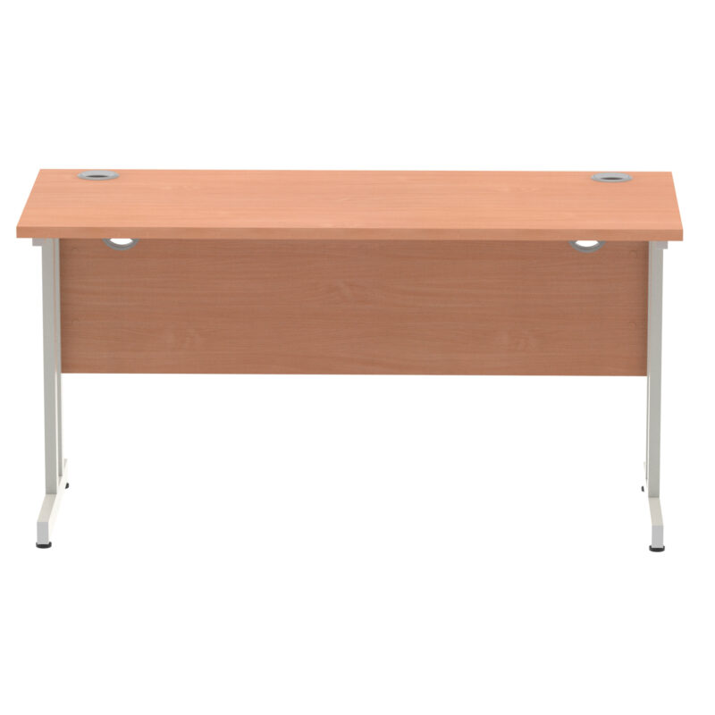 Impulse 1400mm Slimline Desk Cantilever Leg - Image 2