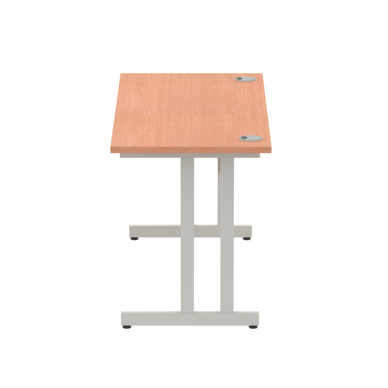 Impulse 1400mm Slimline Desk Cantilever Leg - Image 8