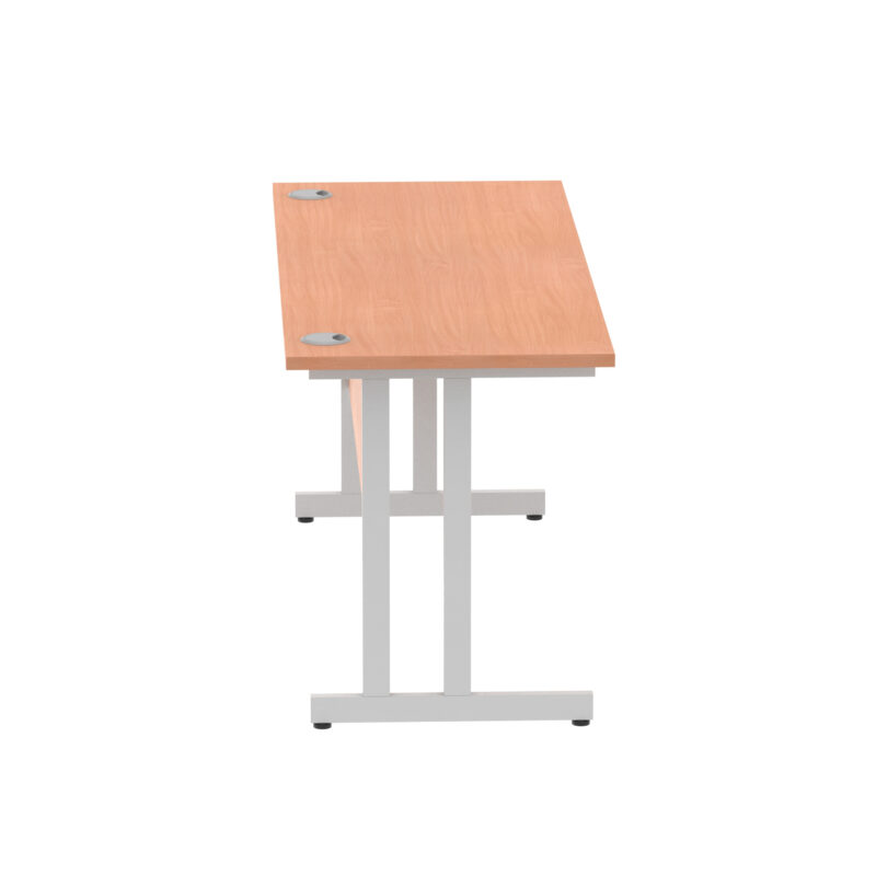 Impulse 1600mm Slimline Desk Cantilever Leg - Image 4