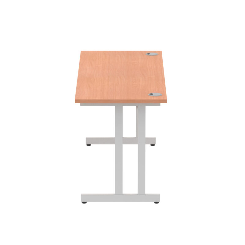 Impulse 1600mm Slimline Desk Cantilever Leg - Image 8