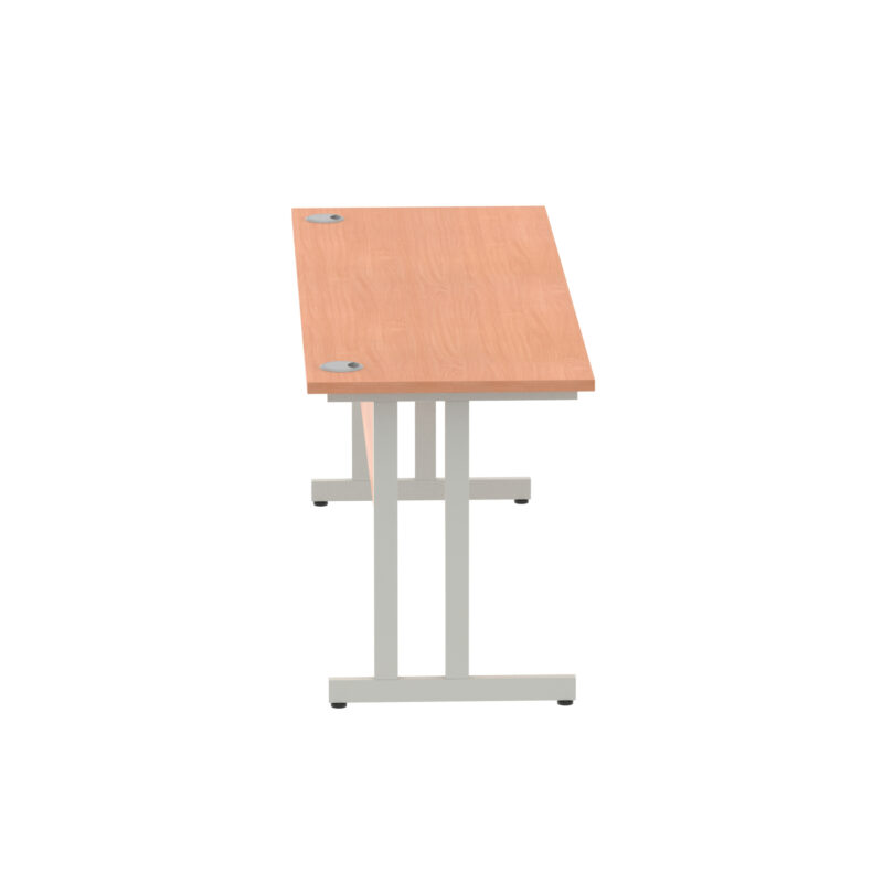 Impulse 1800mm Slimline Desk Cantilever Leg - Image 4