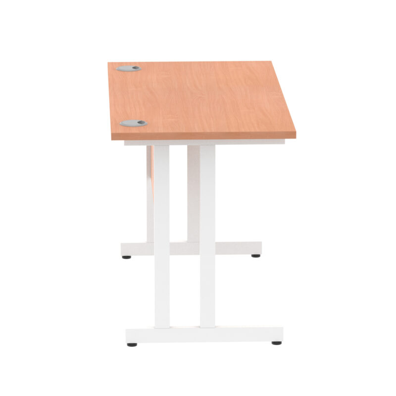 Impulse 1200mm Slimline Desk Cantilever Leg - Image 12