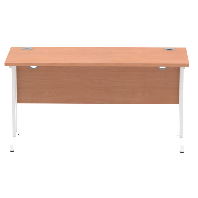 Impulse 1400mm Slimline Desk Cantilever Leg - Image 10