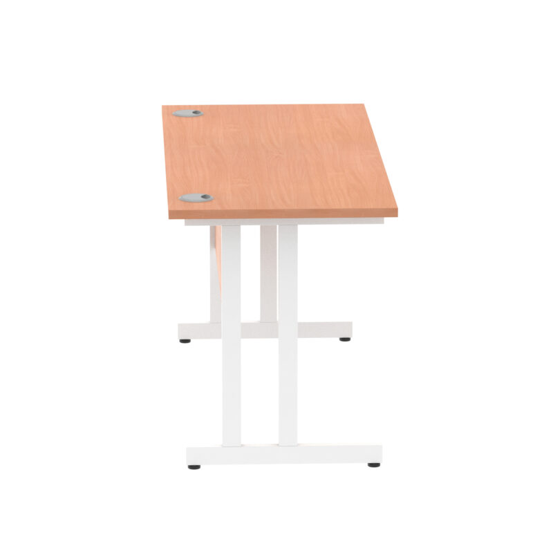 Impulse 1400mm Slimline Desk Cantilever Leg - Image 12