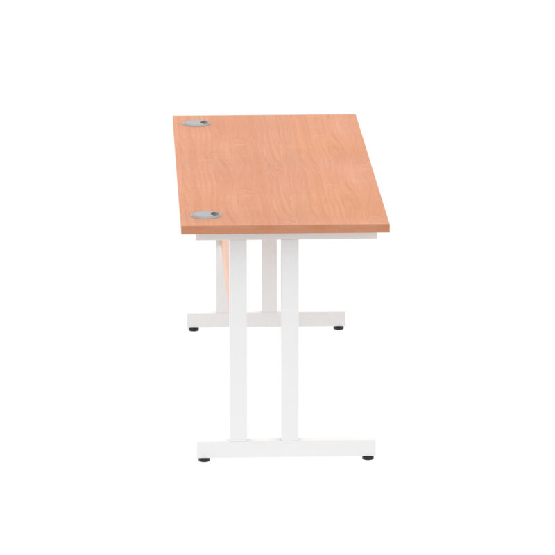 Impulse 1600mm Slimline Desk Cantilever Leg - Image 12