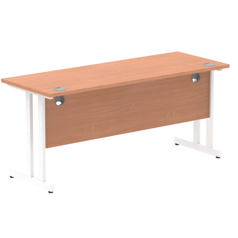 Impulse 1600mm Slimline Desk Cantilever Leg - Image 15