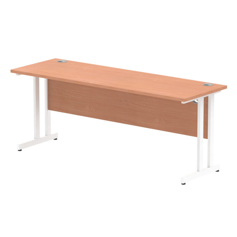 Impulse 1800mm Slimline Desk Cantilever Leg - Image 9