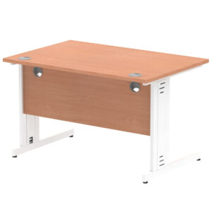 Impulse 1200mm Straight Desk Cable Managed Leg - Image 13