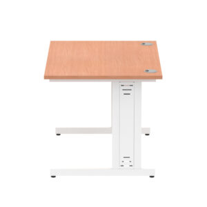 Impulse 1200mm Straight Desk Cable Managed Leg - Image 16
