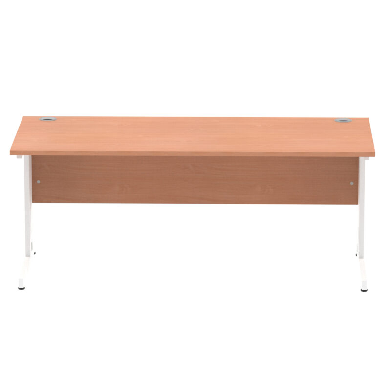 Impulse 1800mm Straight Desk Cable Managed Leg - Image 10