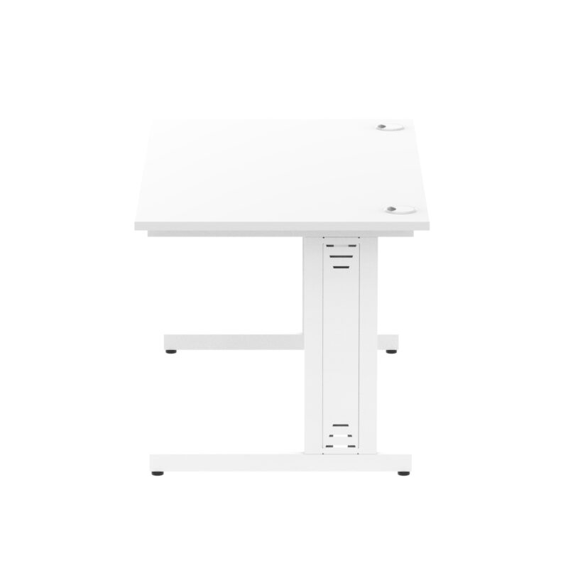 Impulse 1400mm Straight Desk Cable Managed Leg - Image 96
