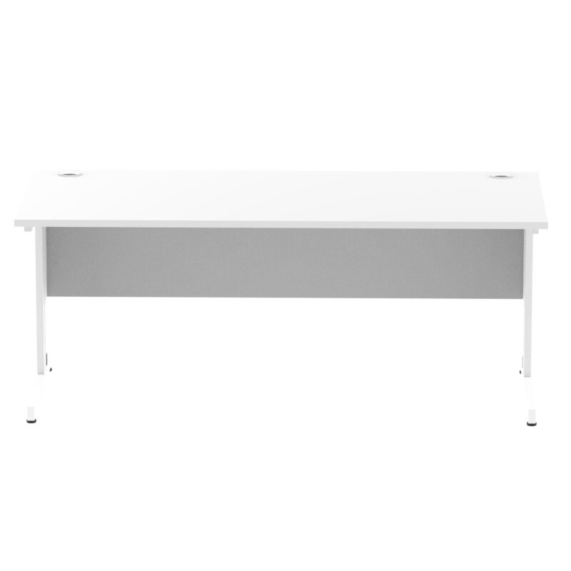 Impulse 1800mm Straight Desk Cable Managed Leg - Image 90
