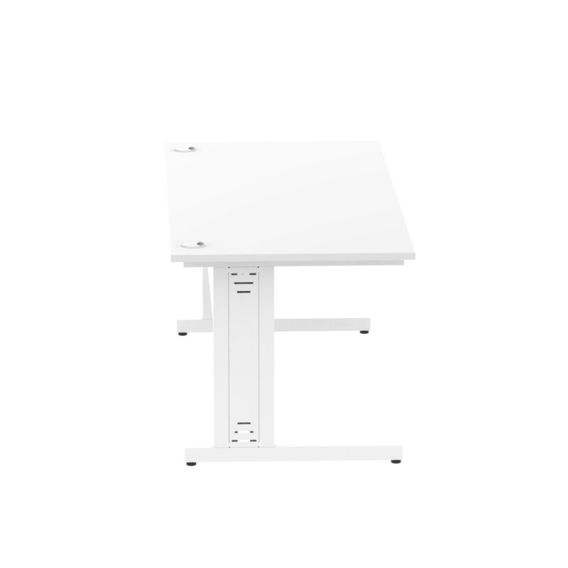 Impulse 1800mm Straight Desk Cable Managed Leg - Image 92