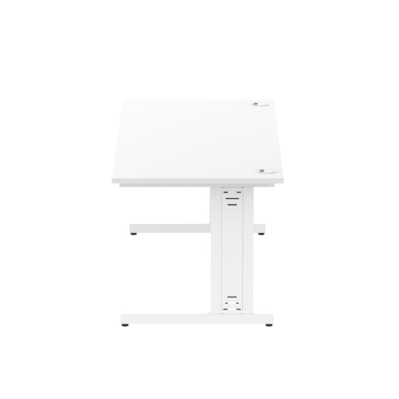 Impulse 1800mm Straight Desk Cable Managed Leg - Image 96