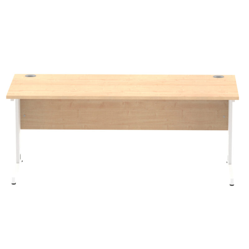 Impulse 1800mm Straight Desk Cable Managed Leg - Image 42