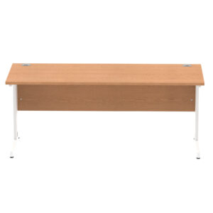 Impulse 1800mm Straight Desk Cable Managed Leg - Image 58