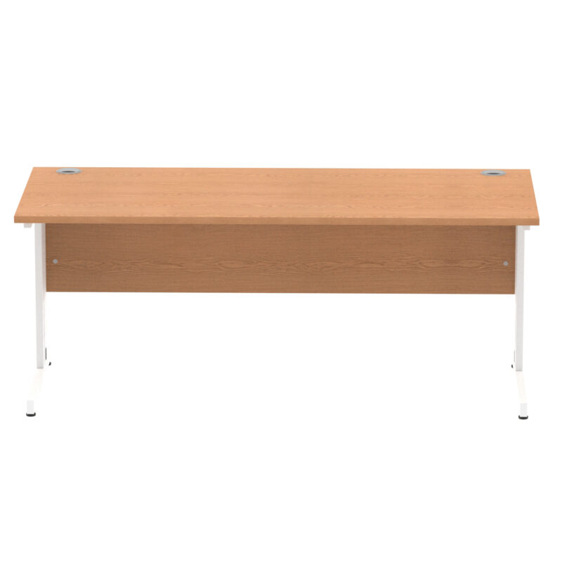 Impulse 1800mm Straight Desk Cable Managed Leg - Image 58