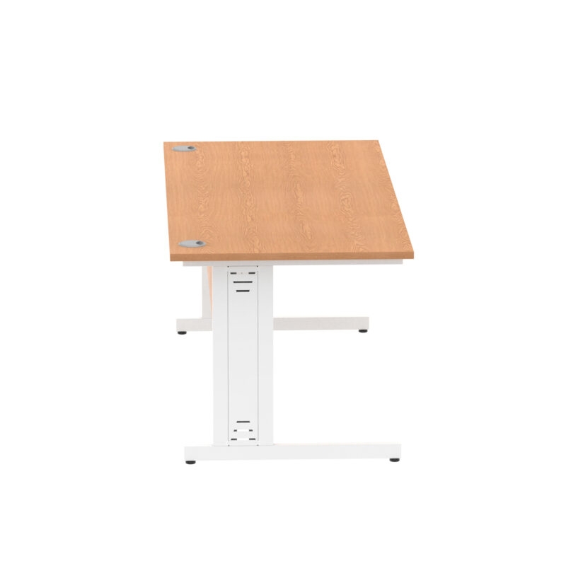Impulse 1800mm Straight Desk Cable Managed Leg - Image 60