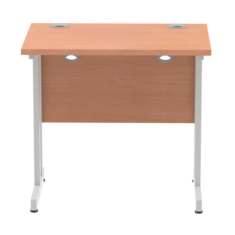 Impulse 800mm Slimline Desk Cantilever Leg - Image 2