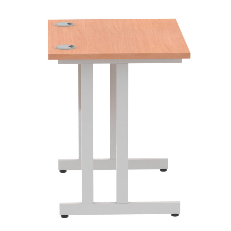 Impulse 800mm Slimline Desk Cantilever Leg - Image 4