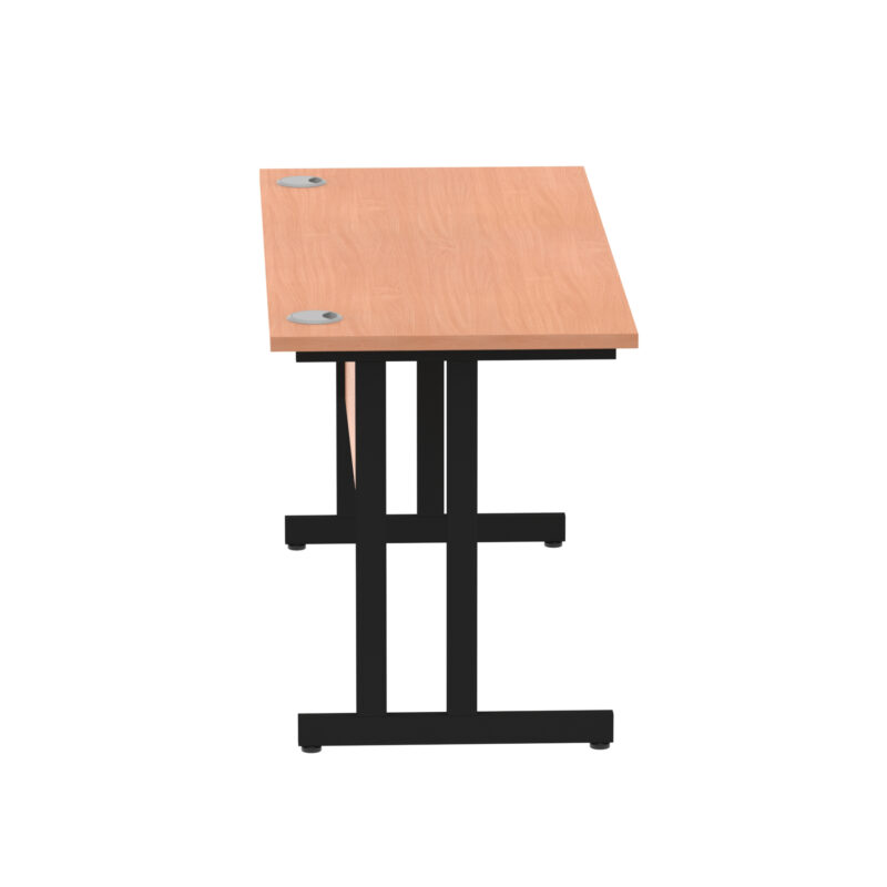 Impulse 1400mm Slimline Desk Cantilever Leg - Image 100