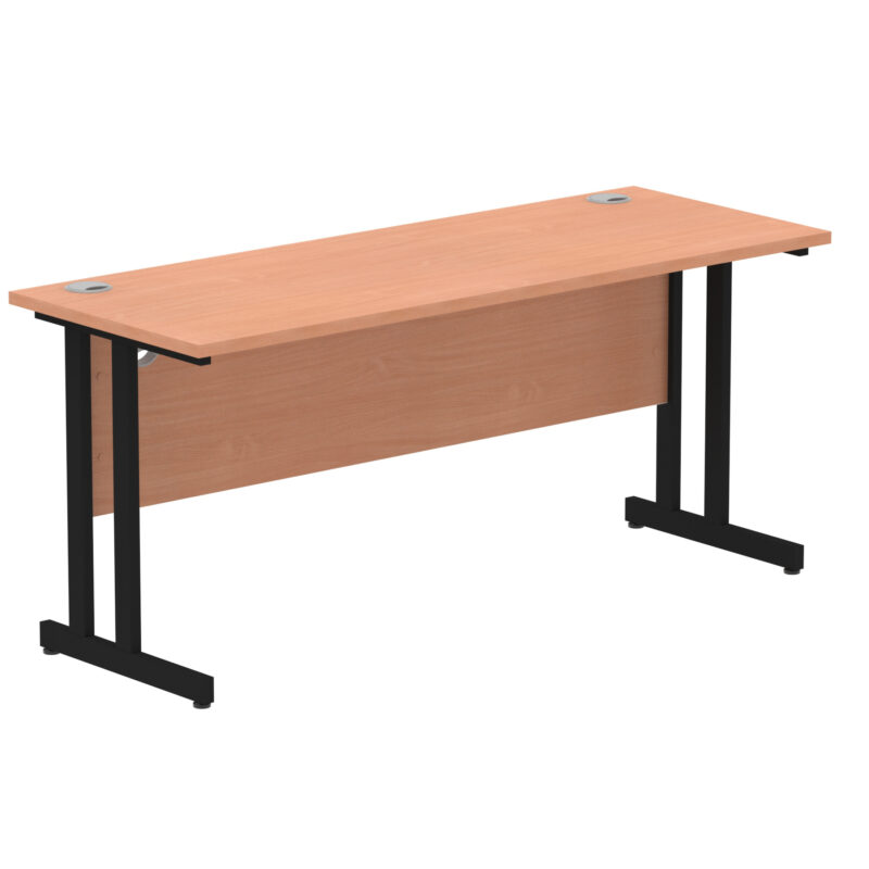 Impulse 1600mm Slimline Desk Cantilever Leg - Image 99