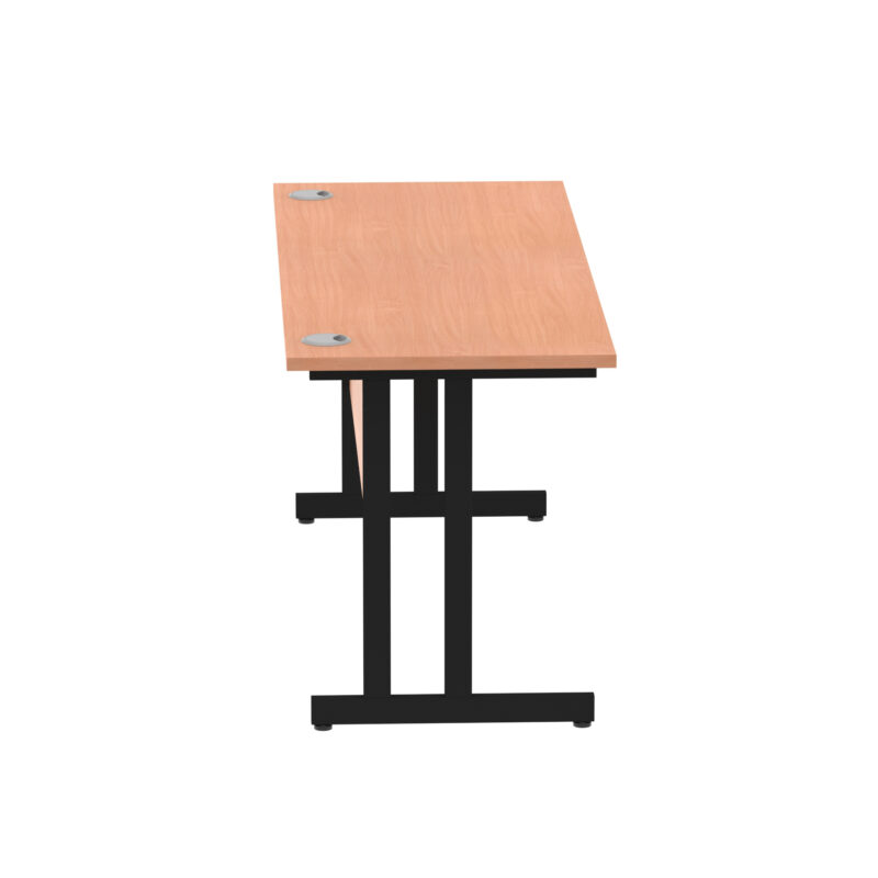 Impulse 1600mm Slimline Desk Cantilever Leg - Image 100
