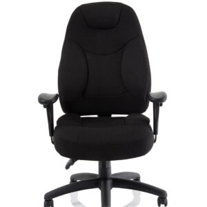 Galaxy Medium Back Task Operator Office Chair with Adjustable Arms - Image 2