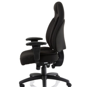 Galaxy Medium Back Task Operator Office Chair with Adjustable Arms - Image 4