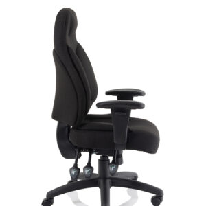Galaxy Medium Back Task Operator Office Chair with Adjustable Arms - Image 8