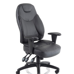 Galaxy Medium Back Task Operator Office Chair with Adjustable Arms - Image 9