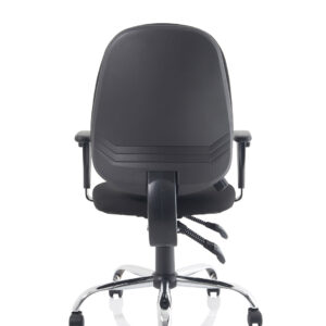 Lisbon Medium Back Task Operator Office Chair with Height Adjustable Arms - Image 6