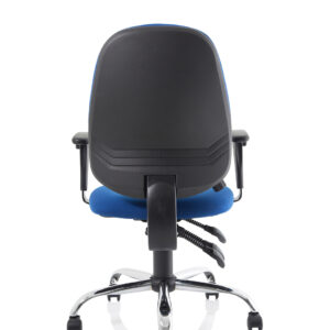 Lisbon Medium Back Task Operator Office Chair with Height Adjustable Arms - Image 14