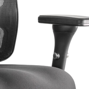 Regent High Mesh Back Ergonomic Task Operator Office Chair with Arms - Image 7