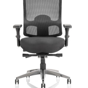Regent High Mesh Back Ergonomic Task Operator Office Chair with Arms - Image 2